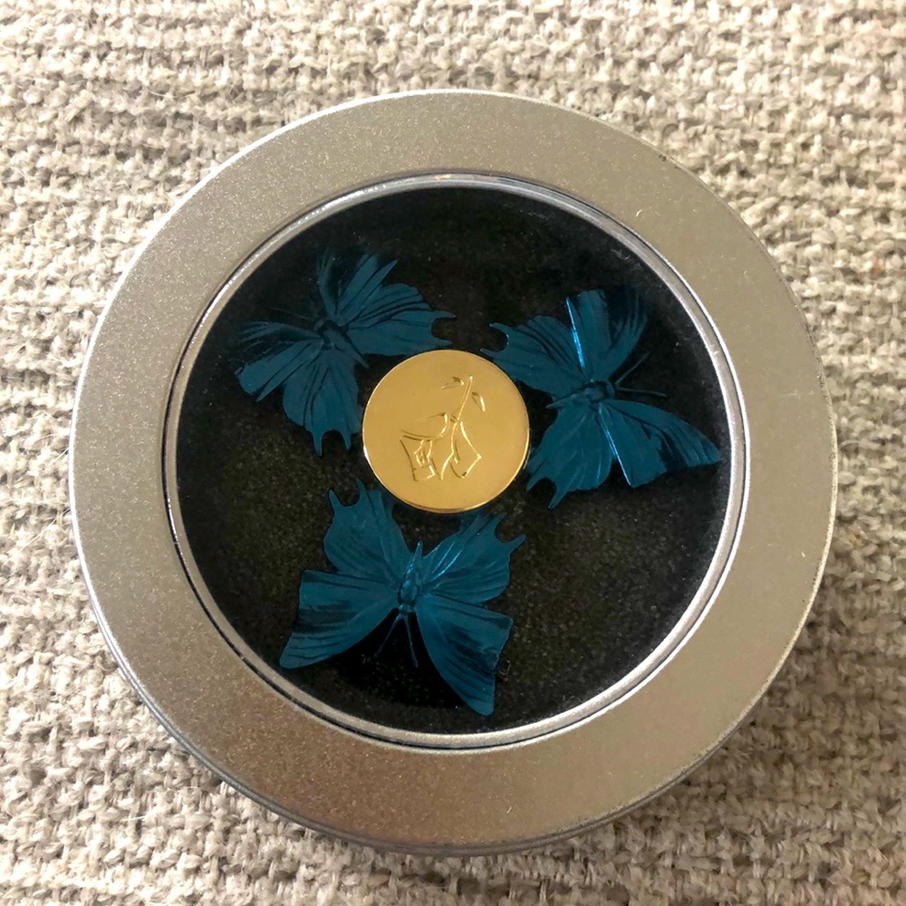 Deluxe Metal Butterfly Fidget Spinner & Metal Case